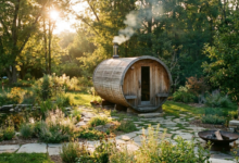 Using a Barrel Sauna for Post-Workout Recovery in a Small Backyard